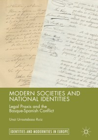 صورة الغلاف: Modern Societies and National Identities 9783319600765