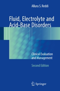 Cover image: Fluid, Electrolyte and Acid-Base Disorders 2nd edition 9783319601663