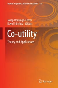 Cover image: Co-utility 9783319602332