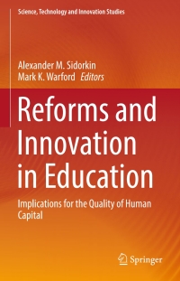 Cover image: Reforms and Innovation in Education 9783319602455
