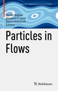 Imagen de portada: Particles in Flows 9783319602813