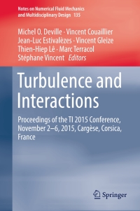 Cover image: Turbulence and Interactions 9783319603865