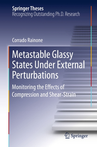 Cover image: Metastable Glassy States Under External Perturbations 9783319604220