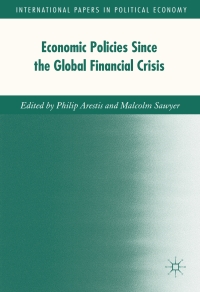 صورة الغلاف: Economic Policies since the Global Financial Crisis 9783319604589
