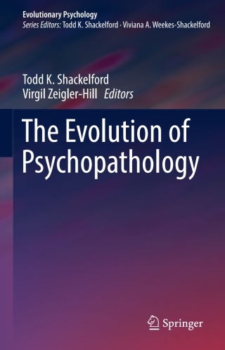 Cover image: The Evolution of Psychopathology 9783319605753