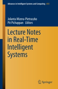 Titelbild: Lecture Notes in Real-Time Intelligent Systems 9783319607436