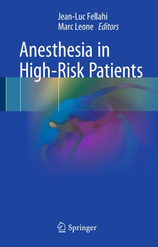 Cover image: Anesthesia in High-Risk Patients 9783319608037