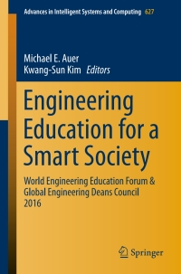 Cover image: Engineering Education for a Smart Society 9783319609362