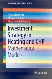 Omslagafbeelding: Investment Strategy in Heating and CHP 9783319610238