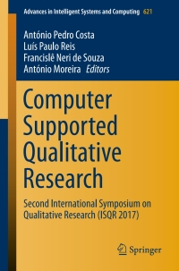 Cover image: Computer Supported Qualitative Research 9783319611204