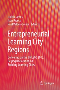Cover image: Entrepreneurial Learning City Regions 9783319611297
