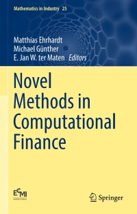 Cover image: Novel Methods in Computational Finance 9783319612812