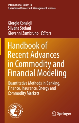 Cover image: Handbook of Recent Advances in Commodity and Financial Modeling 9783319613185