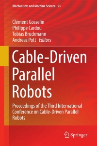 Imagen de portada: Cable-Driven Parallel Robots 9783319614304