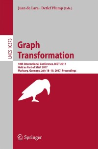 Cover image: Graph Transformation 9783319614694