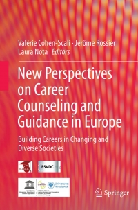 Omslagafbeelding: New perspectives on career counseling and guidance in Europe 9783319614755