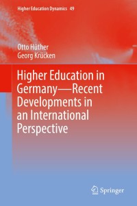 Cover image: Higher Education in Germany—Recent Developments in an International Perspective 9783319614786