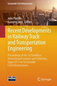 Titelbild: Recent Developments in Railway Track and Transportation Engineering 9783319616261