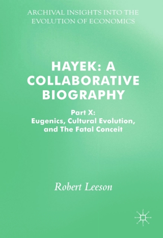 Imagen de portada: Hayek: A Collaborative Biography 9783319617138