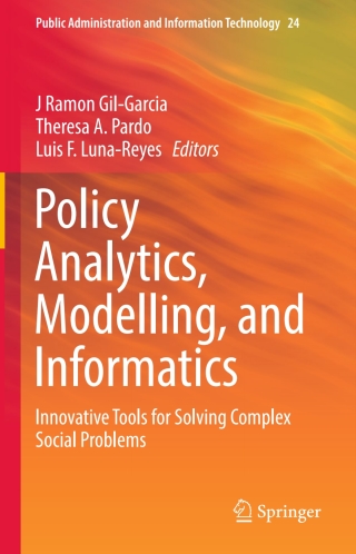 Cover image: Policy Analytics, Modelling, and Informatics 9783319617619