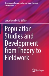 Cover image: Population Studies and Development from Theory to Fieldwork 9783319617732