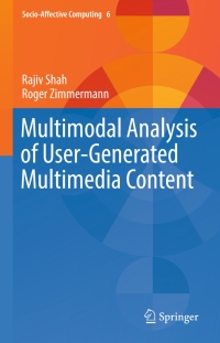 Cover image: Multimodal Analysis of User-Generated Multimedia Content 9783319618067