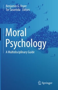 صورة الغلاف: Moral Psychology 9783319618470