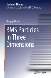 Cover image: BMS Particles in Three Dimensions 9783319618777