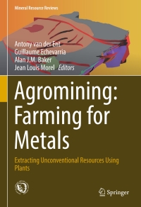 Cover image: Agromining: Farming for Metals 9783319618982