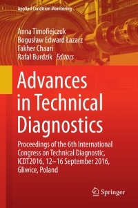 Cover image: Advances in Technical Diagnostics 9783319620411