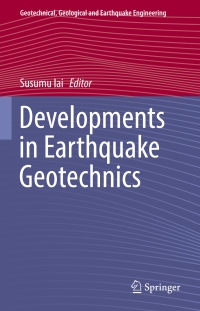 Cover image: Developments in Earthquake Geotechnics 9783319620688