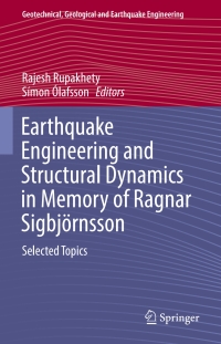 Cover image: Earthquake Engineering and Structural Dynamics in Memory of Ragnar Sigbjörnsson 9783319620985