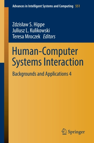 Imagen de portada: Human-Computer Systems Interaction 9783319621197