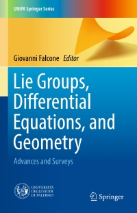 Cover image: Lie Groups, Differential Equations, and Geometry 9783319621807