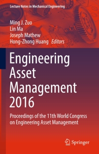 Cover image: Engineering Asset Management 2016 9783319622736