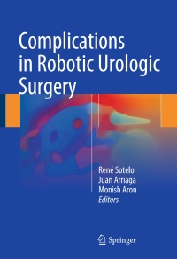 Imagen de portada: Complications in Robotic Urologic Surgery 9783319622767