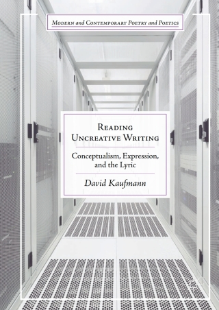 Cover image: Reading Uncreative Writing 9783319622910