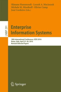 Cover image: Enterprise Information Systems 9783319623856