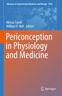 Cover image: Periconception in Physiology and Medicine 9783319624129