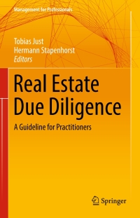 Cover image: Real Estate Due Diligence 9783319625089