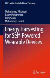 Cover image: Energy Harvesting for Self-Powered Wearable Devices 9783319625775
