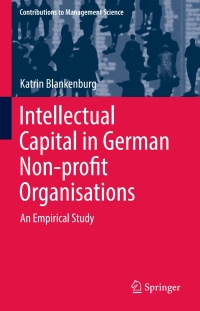 Titelbild: Intellectual Capital in German Non-profit Organisations 9783319626543