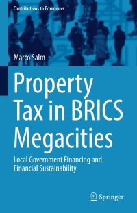 صورة الغلاف: Property Tax in BRICS Megacities 9783319626703