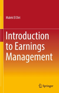 Cover image: Introduction to Earnings Management 9783319626857