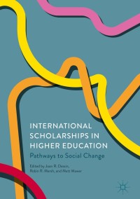 Cover image: International Scholarships in Higher Education 9783319627335