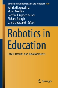 Omslagafbeelding: Robotics in Education 9783319628745