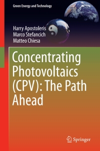 Cover image: Concentrating Photovoltaics (CPV): The Path Ahead 9783319629797