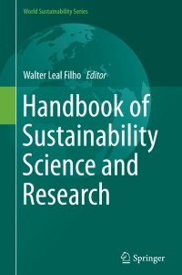 Omslagafbeelding: Handbook of Sustainability Science and Research 9783319630069