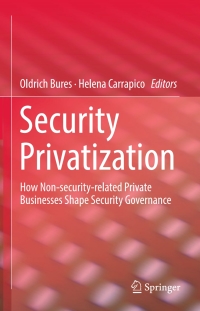 Cover image: Security Privatization 9783319630090
