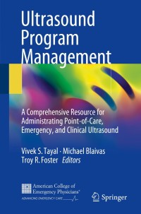 Imagen de portada: Ultrasound Program Management 9783319631417